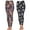 Purple/Gold, Black/White Paisley, variant on White Mark Women's Plus Size Pack of 2 Printed Leggings