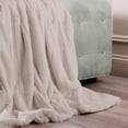 thumbnail image 2 of Best Home Fashion Luxe Faux Mink Throw, 2 of 2
