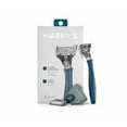 thumbnail image 3 of Harry's Men's 5-Blade Manual Razor Handle and 4 Razor Blade Refills, Ocean Blue, 3 of 7