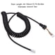 thumbnail image 3 of Inteprter Cable adaptador de altavoz, Cable convertidor de micrófono extraíble, piezas de repuesto modificadas para Yaesu FT-7800/FT-8800/FT-8900 Teléfono y Comunicación, 3 of 6