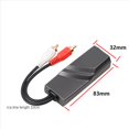 thumbnail image 2 of 2 Par de Extensores de Cable de Red de Audio Transmisor de Par Interfaz Extensor de Audio Bidireccional Extensor RJ45 una, 2 of 5