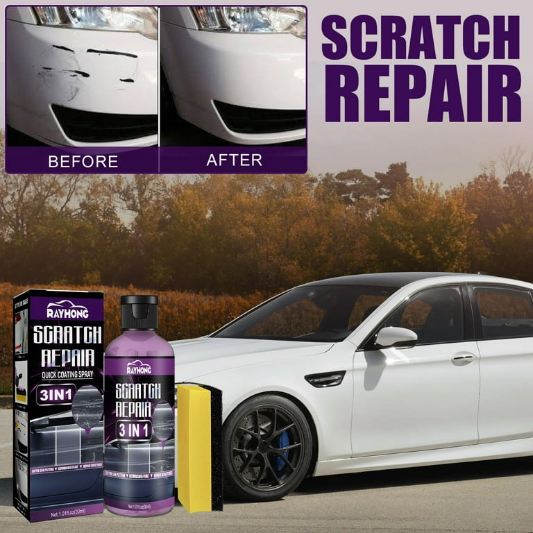 2 Pack Scratch and Swirl Remover-Ultimate Car Scratch Remover - Polish & Paint Restorer - Easily Repair Paint Scratches, Scratches, Size: One size