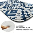 thumbnail image 5 of Bohemian Style 243 Non-Slip Memory Foam Bath Rug: Absorbent, Quick-Dry, Machine Washable, Soft & Comfortable - S, 5 of 7