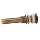 thumbnail image 1 of Tapón De Drenaje De Fregadero Emergente De Latón Con Desbordamiento, Escurridor De Fregadero De Tocador De Recipiente Oro Cepillado, 1 of 8