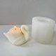 thumbnail image 2 of Molde de silicona de cisne con forma de vela 3d para hacer adornos de sala de yeso de jabón de vela Feliz Sencillez, 2 of 5