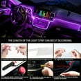 Car Light LED Car Interior Light 5 In 1 With 236 Inch Fiber Tube LED