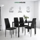 thumbnail image 2 of Juego De Comedor 4 Sillas y Mesa De Vidrio Templado Lexus negro 5, 2 of 7