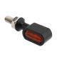 thumbnail image 4 of Motocicleta Mini luz de señal Bombilla de lámpara de delantera Lámpara pequeña Universal para Repuestos Reemplazar Street Bike Lámpara Negro Naranja, 4 of 7