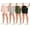Set 10, variant on 4 Pack: Women's Dry-Fit Athletic 7" Bermuda Long High Waisted Running Shorts (Available In Plus Size)