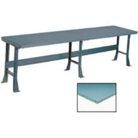

Production Workbench with Steel Square Edge Top 3 Legs - Gray - 120 x 30 in.