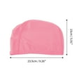 thumbnail image 4 of Unique Bargains 1 Pc Elasticity Swim Cap for Adult 5.91"x9.25" Pink, 4 of 6