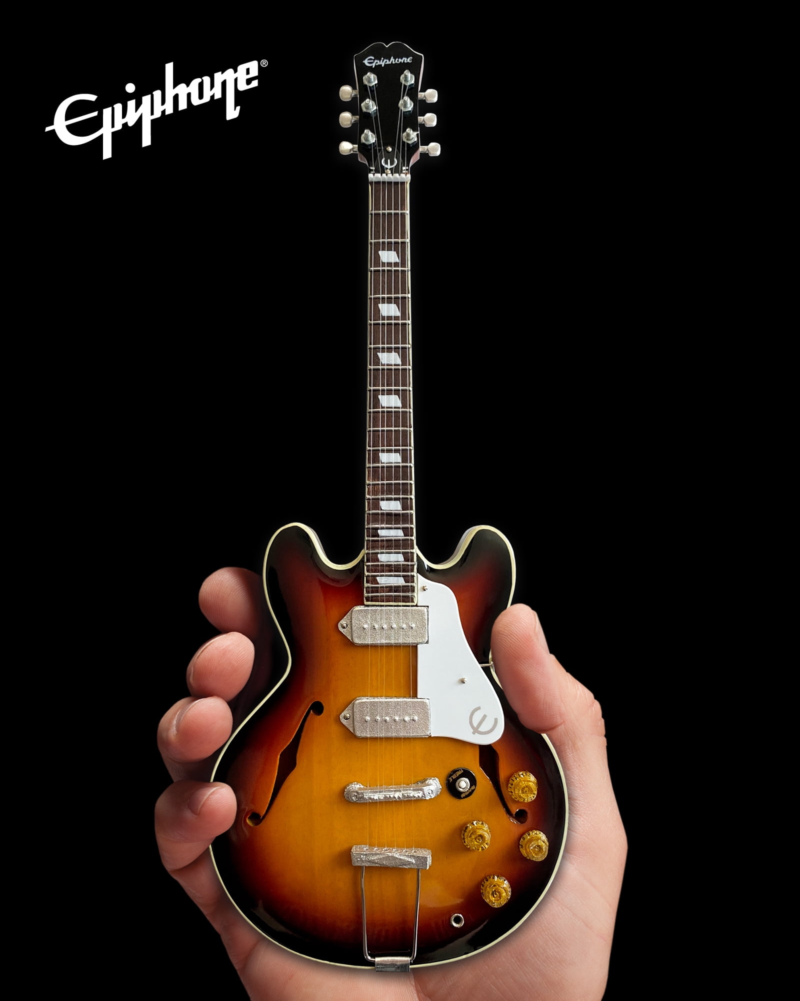 Epiphone 1965 Casino Sunburst 10 Inch Miniature Guitar Replica Collectible