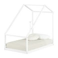 thumbnail image 2 of South Shore Sweedi, Scandinavian Bed, Toddler White, 2 of 9