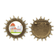thumbnail image 1 of Italia Florencia paisaje patrón nacional Pin de gancho de metal vintage con forma de sol Unbranded M, 1 of 3