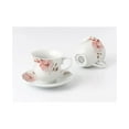 thumbnail image 7 of Lorren Home Trends Floral 8 Piece 8oz Tea or Coffee Cup and Saucer Set, Service, 7 of 7