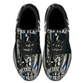 thumbnail image 2 of Police Thin Blue Line We Stnd For The We Kneel For The Fallen Shoes Sneakers Black Size 6, 2 of 7