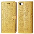 thumbnail image 1 of Funda Cartera FOXDOCK para iPhone 8/7 , Flip PU con Relieve de Gatos y Perros, Tarjetero y Soporte, 1 of 6