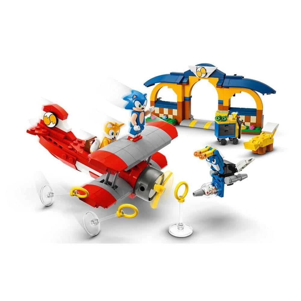 LEGO Sonic the Hedgehog Tailsin Workshop and Tornado Plane 76991