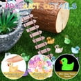 thumbnail image 5 of Sixwipe 120 Pcs Luminous Mini Resin Duck,Mini Glow Resin Ducks, DIY Garden Dollhouse Duck, 5 of 7