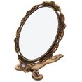 thumbnail image 2 of EeaseCA DIY Metal Foldable Mirror Women Make Up Use Mirror Mini Small Size Mirror Bronze Color, 2 of 8
