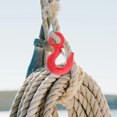 thumbnail image 4 of WHAMVOX 5Pcs Heavy Duty Red Swivel Hooks Lifting Hooks for Car Rigging and Practical Use, 4 of 6