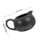 thumbnail image 2 of GAXIRE Black Ceramic Milk Kettle for Home Use with Unique Spout and Elegant Design, 2 of 8