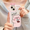 thumbnail image 3 of Funda de teléfono Little Monster para iPhone, carcasa trasera de silicona suave para iPhone 11, 15 Pro Max, 11, 12, 13, 14, Xr, Xs, 6, 7, 8, SE, 2020, 2022, 3 of 5