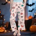 thumbnail image 2 of JAJAHO Girls Pajamas Pants Halloween Straight Leg Casual Sleepwear Long Pants For Kids 3-14Y, 2 of 4