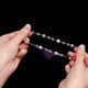 thumbnail image 5 of 0.8 Mm Elastic Cord Clear Stretchy Bracelet Beading Thread With Beading Needle For Jewelry Bracelet Making(clear), 5 of 5