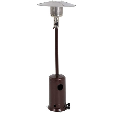 FDW Bronze Garden Outdoor Patio Heater Propane Standing LP Gas Steel w/accessorie, Bronze