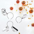 thumbnail image 3 of Halloween Kostm Accessoire Set 3 Stck Horror Haarreif Schere Messer Syringe Im Kopf Stirnbnder Fr Erwachsene Damen Mdchen Herren Kinder Halloween Part, 3 of 5