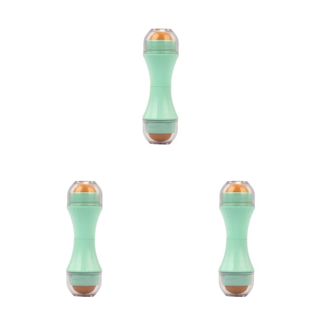 Seitruly bola de control de absorción de aceite de piedra natural rodillo de masaje facial de viaje herramienta de maquillaje para el cuidado Type1 NO1
