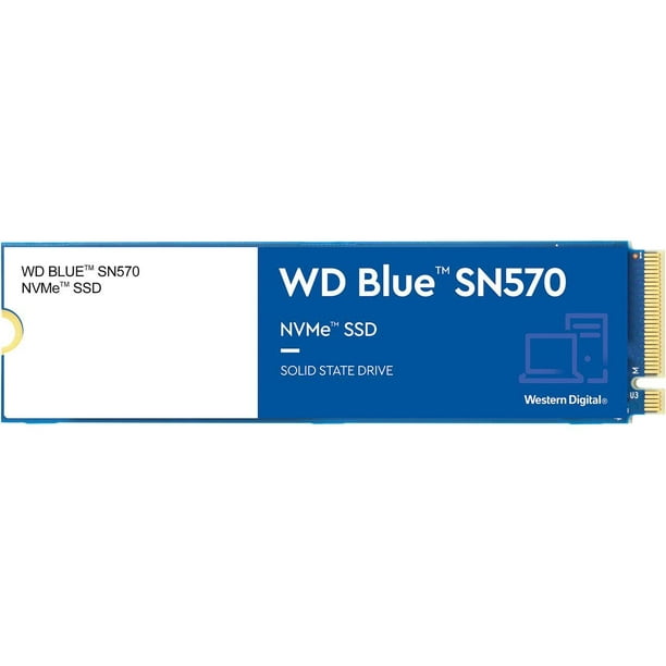 Western Digital SN570 NVMe M.2 2280 1TB PCI-Express 3.0 x4, NVMe v1.4 TLC Internal Solid State Drive (SSD) Walmart.com