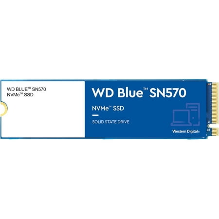 UPC: 0718037883878 | Western Digital WD Blue SN570 NVMe M.2 2280 500GB PCI-Express 3.0 x4 TLC Internal Solid State Drive (SSD) WDS500G3B0C