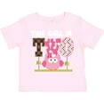 thumbnail image 3 of Inktastic 2nd Birthday Cute Owl 2 Year Old Girls Toddler T-Shirt, 3 of 5