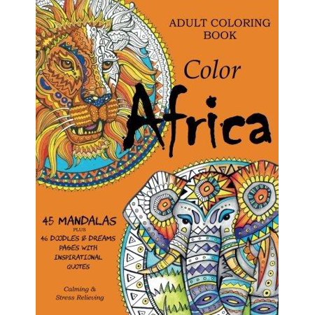 Download Adult Coloring Book: Color Africa - Walmart.com