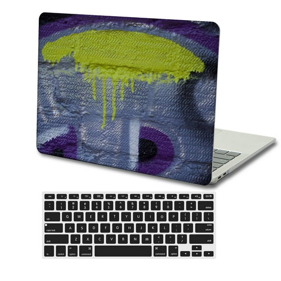 KSK KAISHEK Hard Shell Case Cover Compatible 2019 - 2020 Released MacBook Pro 16 inchs with Touch ID Type C + Black Keyboard Cover Model: A2141 Flower 1328