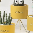 thumbnail image 4 of Macetero con Soporte Ilios Innova JY1105-G Color Amarillo, 4 of 9