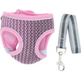 thumbnail image 2 of A pets life Arnés De Maya Reflejante Correa de Perro XS Rosa A Pets Life HARNE-025, 2 of 5