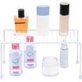 thumbnail image 2 of Estantes de cocina, mini estante de almacenamiento para organizar gabinetes, organizador de estantes de almacenamiento para cocina, refrigerador, gabinete, baño (blanco 2), 2 of 7