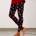 thumbnail image 2 of Uqiangy Pattern Pants Plus Size Yoga Pants Plus Size Leggings With Pockets Yoga Leggings Festive Running Tights​ Ballet Leggings Stocking Socks Black L, 2 of 4