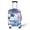 Astronaut Space Theme, variant on HELLHERO Vintage Map Design Luggage Cover High Stretch Wear Resistant Polyester Ammonia Fabric Suitcase Sleeve for Travel Daily Travel