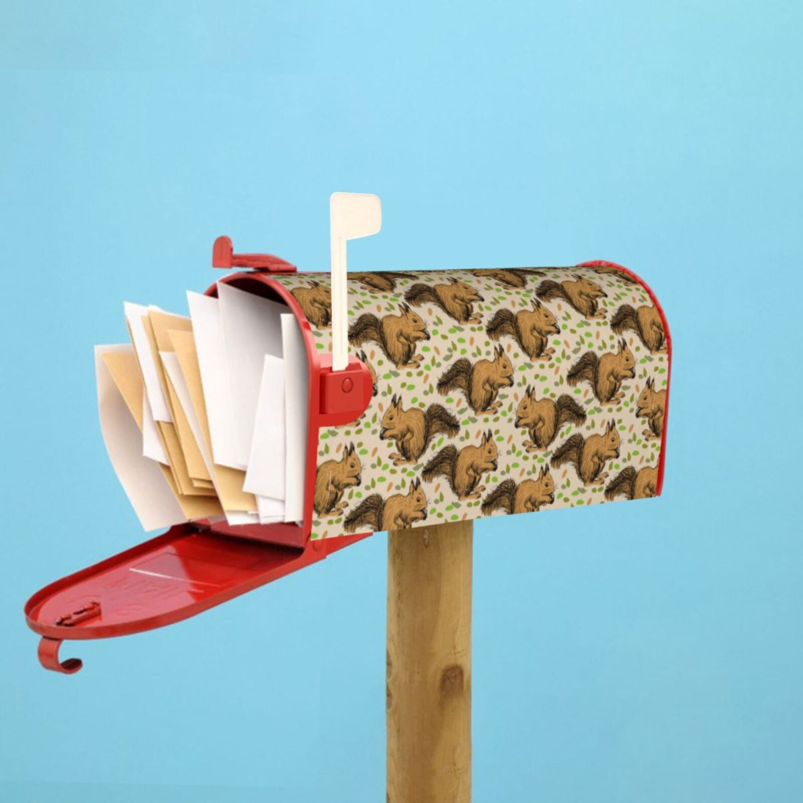 Kdxio Magnetic Mailbox Cover 25.5x21 in Mailbox Cover Outdoor Decoration Holiday Mailbox Covers for Home Garden Yard-25.5x21 in