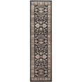 thumbnail image 1 of Safavieh Persian Garden 6'7" X 9'2" Power Loomed Rug in Black and Red, 1 of 7