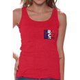 thumbnail image 1 of Awkward Styles France Football Tank Top for Women French Soccer Tank Top France Gifts for Her France Soccer 2018 Sleeveless Shirts France Tanks Women's French Tank Top Gifts from France, 1 of 4