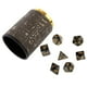 thumbnail image 1 of Juego de Dados de Cuero PU Profesional con 7 Dados de Póquer-D20 D12 D10 D8 D6 D4 para Macarena Dados poliédricos, 1 of 8