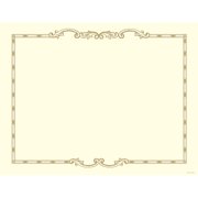 Great Papers! Linked Cast Iron Gold Foil Certificate, 8.5" x 11", 12 Count (2012198)