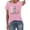 ZA Pink, variant on T Shirts For Women St Patricks Day Irish Shamrock Tee Shirt Short Sleeve Crewneck Clover Tees Spring Summer Tops Casual Green L