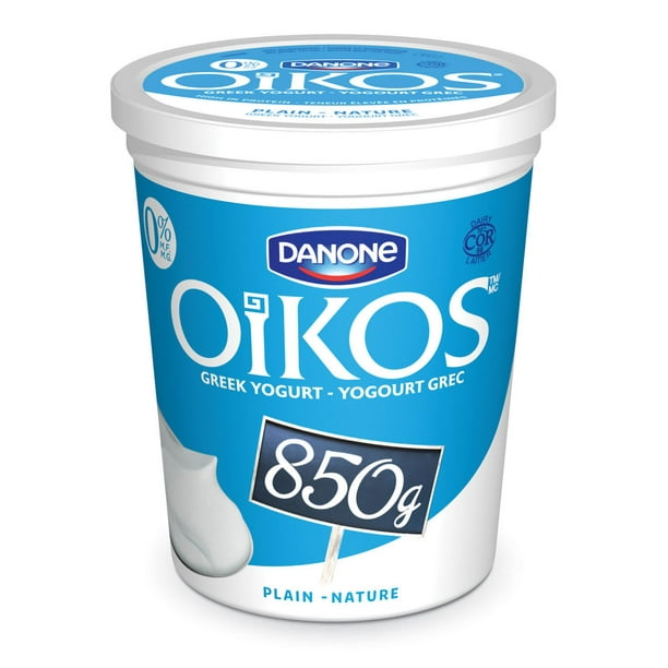 OIKOS 0 M.F Plain Greek Yogurt Walmart.ca