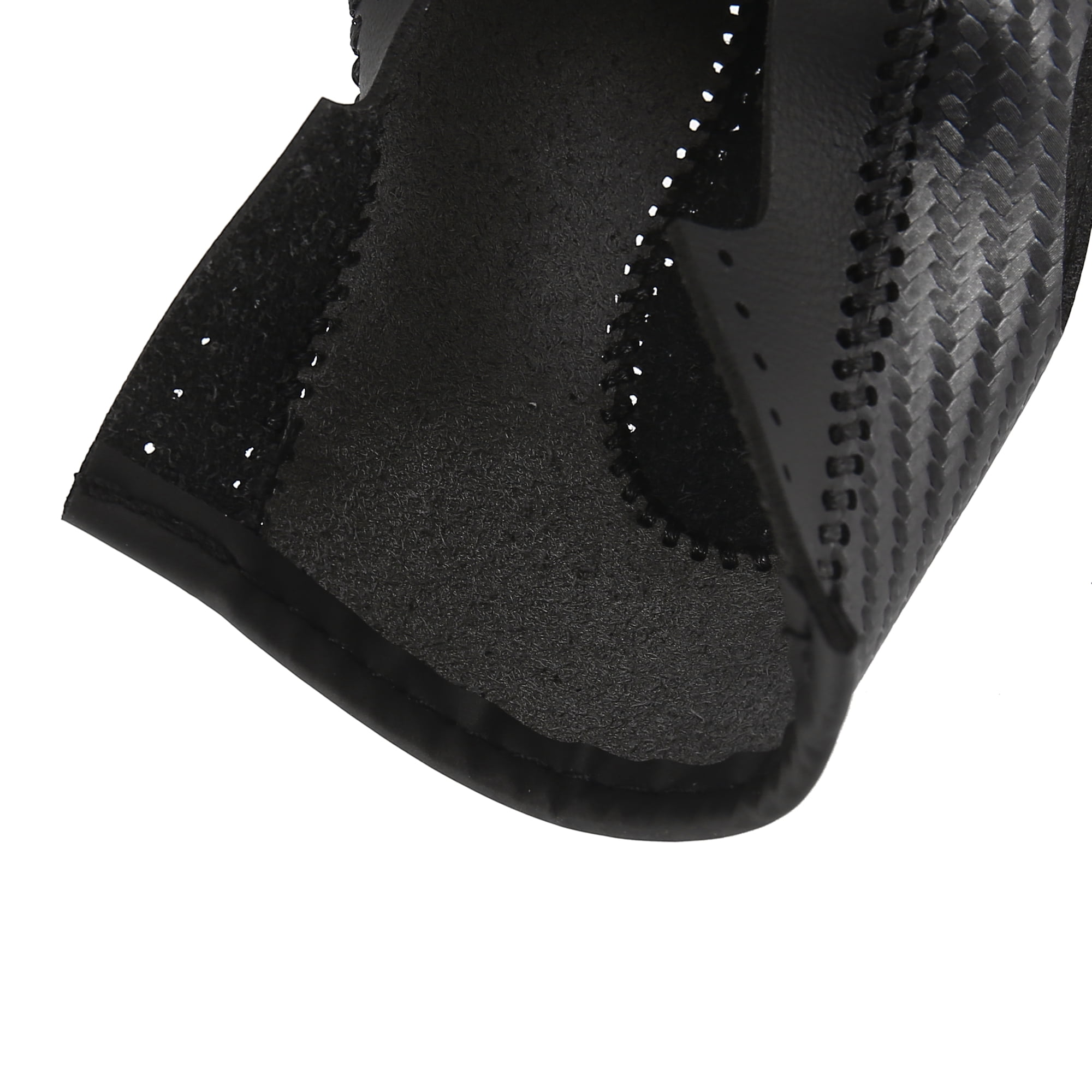 Unique Bargains Car Faux Leather Gear Shift Knob Cover for Ford Focus Escape Fusion Black
